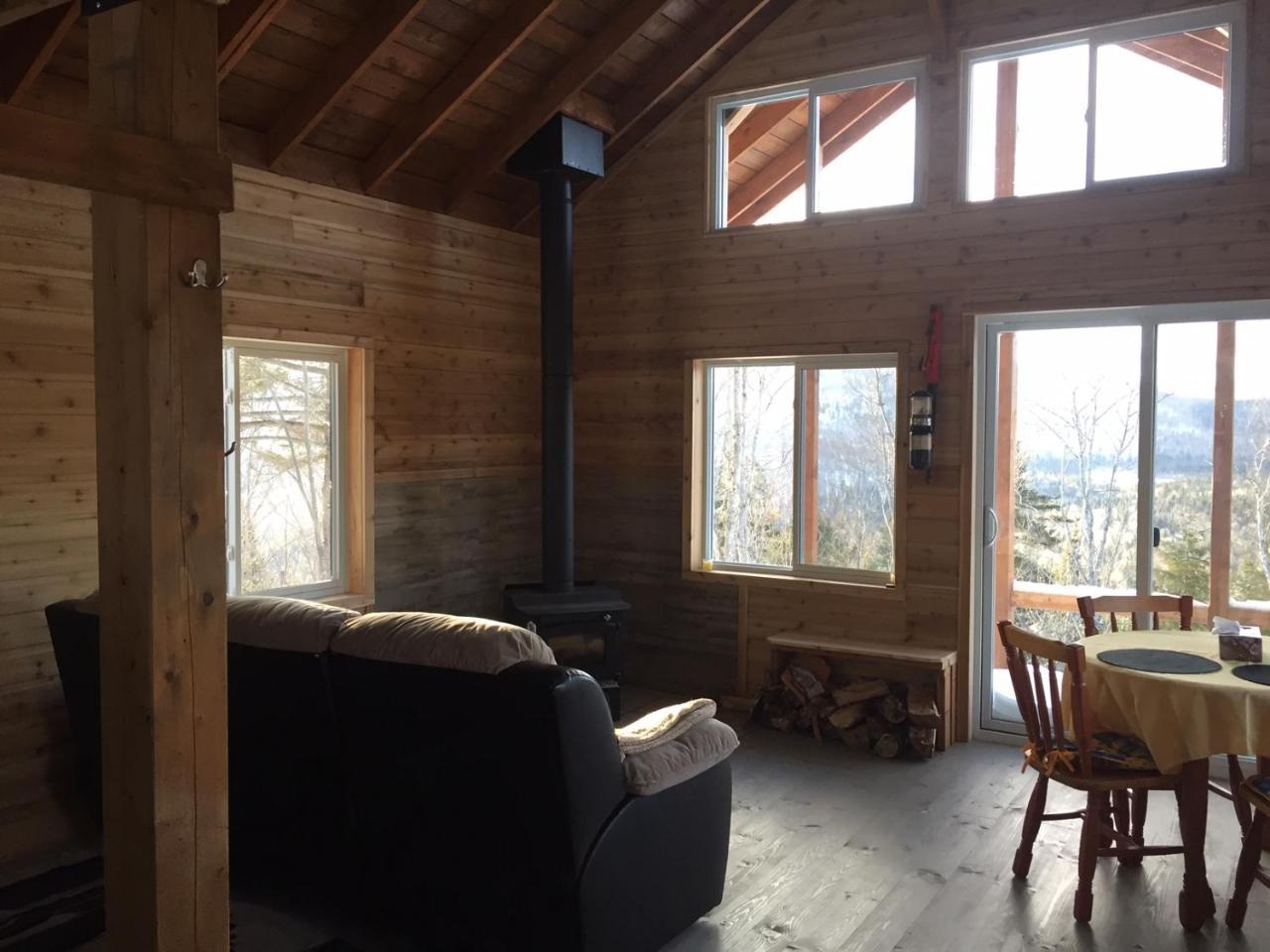 Chalet Nature Laurentides Val-des-Lacs Eksteriør bilde