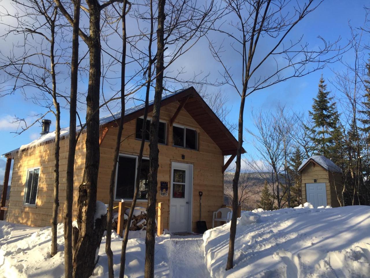 Chalet Nature Laurentides Val-des-Lacs Eksteriør bilde
